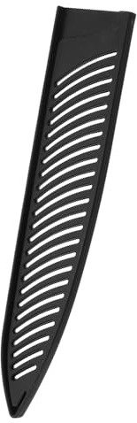 sourcing map Knife Cover Sleeves Blade Edge Guards for 9.5 Chef Knife Protector Universal Blade Sheath for Kitchen, Black