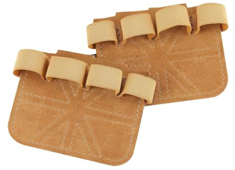 Poignées de gymnastique – Protecteurs antidérapants en cuir – 1 paire de coussinets pour la gym pour haltérophilie et exercices | Pour hommes et femmes