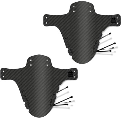 Riesel Design - MTB Schutzblech – Mudguard Schlamm:PE für Mountainbikes | ultraleichter Spritzschutz, Kotflügel & Schmutzfänger am Fahrrad – für 20–29 Zoll, Downhill, Enduro, XC & E-Bike geeignet