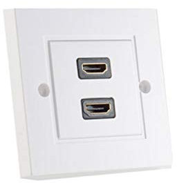 HDMI Wanddose 2xHDMI Buchse S-CONN 79500-2