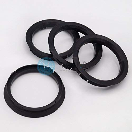 4 x ZENTRIERRINGE DISTANZRING für ALUFELGEN Z21 76,0-66,1 mm Alutec Anzio Rial