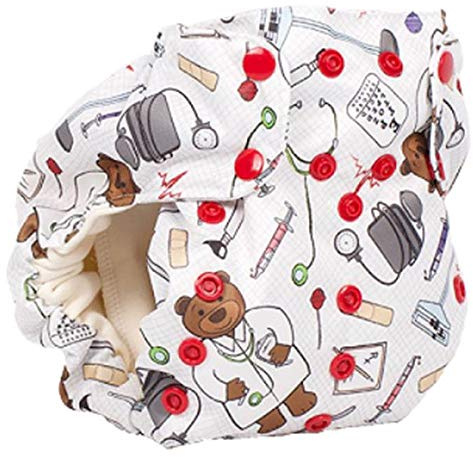 Smart Bottoms Smart One 3.1 AIO Stoffwindel (5-16kg) - Muster: Doc