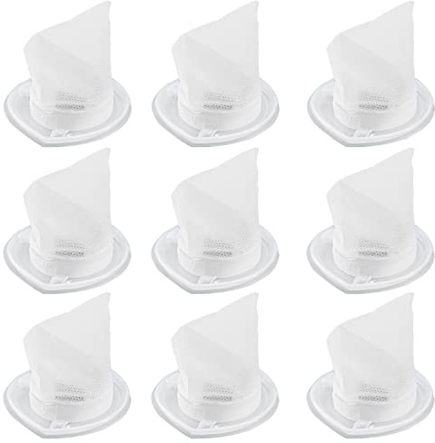 EVF100 Filter Replacement for Black & Decker Hand Vacuum Compatible with HNV220B HNV115J HNV215B HNV115B 90590689 Series Cleaners, 9 Pack
