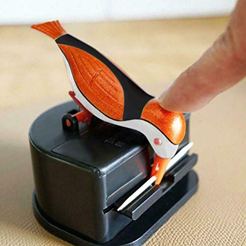 BSTCAR Vogel-Zahnstocher-Spender, Tisch-Zahnstocher-Aufbewahrungsbox Neuheit Vogel-Zahnstocherhalter