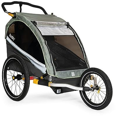 Burley D`Lite X Fahrradanhänger Sage Green/Carcoal Grey Einheitsgröße