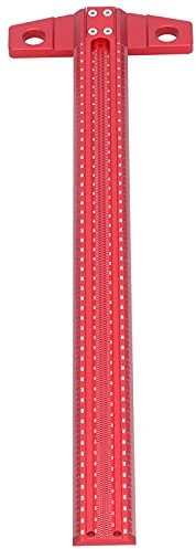 TBEST RULLER, T Square Lineal Aluminium Legierung Abnehmbares Holzbearbeitungsschreiber -Kunstrahmen -Entwurfstools500mm (500 mm)