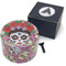 Grinder metal XL 63mm ALLOY KRAFT | Cuchillas Ultra Afiladas con Impresión Premium 360º | Grinder Rosa 4 piezas rascador de polen para especias y hierbas | Dibujos calavera mexicana (calavera 3)