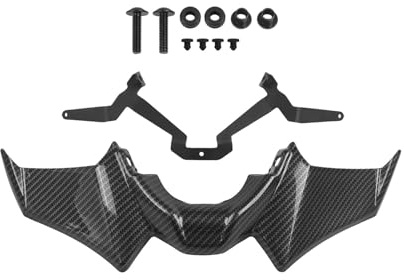 Spoiler Per Moto Per MT-07 Per MT 07 SP 2021 2022 2023 2024 Spoiler Anteriore Spoiler Anteriori Naked Downforce Winglet Deflettore Alettone Winglet Aerodinamico(Twill pattern)