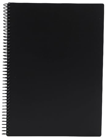 FTVOGUE Carnet Intelligent Réutilisable, Reliure à Spirale avec 30 Feuilles de Papier Effaçable, Couverture étanche, Pages à Grille de Points avec Prise en Charge d'applications pour Drive OneNote,