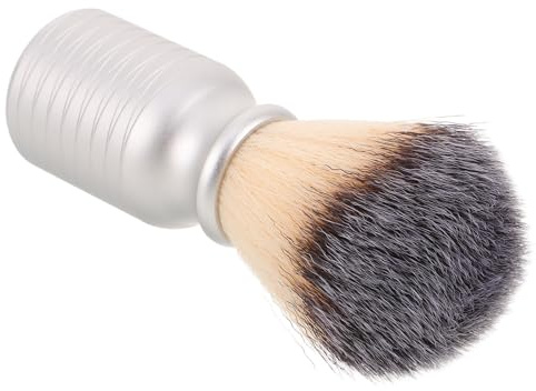 CLISPEED Blaireau de Rasage Synthétique pour Homme Création Mousse Crémeuse Séchage Rapide Poils Doux pour Peau Sensible Voyage Pratique