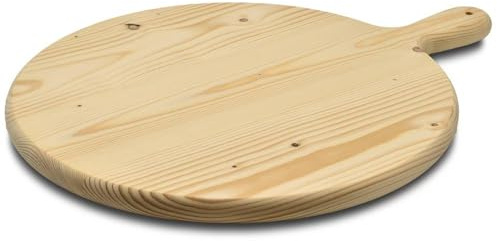 Tagliere in legno per pizza con manico