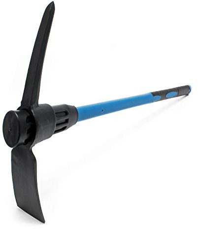 Pico Azada fibra de vidrio Herramienta Jardín Huerto Obras Trabajos Exterior Robusta Agricultura