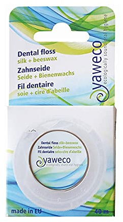 Filo interdentale in pura seta con cera d'api