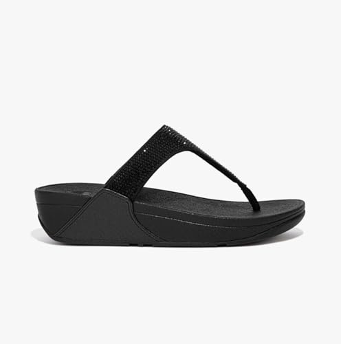 Fitflop Damen Lulu Keilsandale, Schwarz, 38 EU