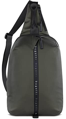 bugatti Blanc Bandolera Mochila Cruzada Hombre y Mujer, Sling Bag, Pequeña - Oliva