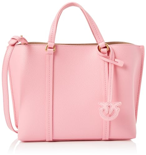 Pinko - Carrie Shopper Classic Pelle Bottalata, Borsa Donna