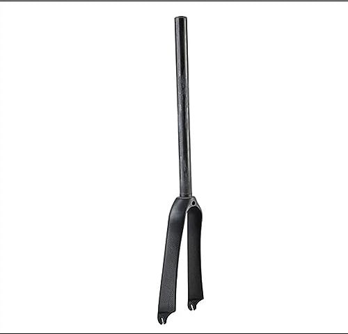 MAXCBD MTB-Luftfedergabel, zusammenklappbar, BMX-Fahrradgabel, 20 Zoll, Carbonfaser, Fahrrad-Vorderradgabel, V-Bremse, 28,6 mm, 3K-Muster, Ultraleicht