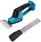 2-in-1 Akku Heckenschere & Grasschere, Elektrische Strauchschere Kompatibel mit Makita 18V Akku, Handgeführte Rasenschere mit 2 Aufsatzklingen zum Trimmen von Strauch und Gras