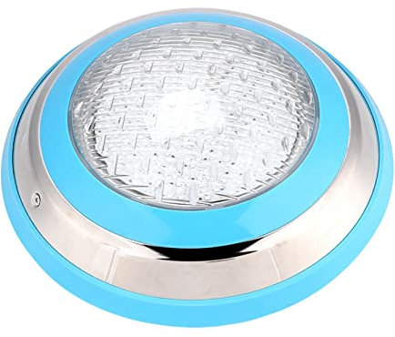 Blaue Farbe 360LED Wasserdichte Poolleuchte, 30 * 30 * 7,5 Cm AC12V 35W RGB-Unterwasserlampe mit Fernbedienung für Fischteich-Poolbrunnen