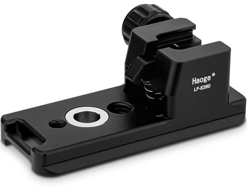 Haoge LF-E260 Lens Collar Replacement Foot for Sony FE 200-600mm F5.6-6.3 G OSS Super Telephoto Zoom Lens (SEL200600G) Built-in Arca Type Quick Release Base Support Plate