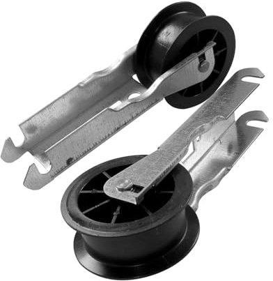 Genuine Jockey Pulley Assembly Pack of 2 for Hoover Candy CC CD CV HNC HNV PPC Series Tumble Dryers – Belt Drum Tensioner Replacement Part 06017597