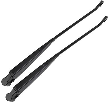 A ABSOPRO 1 Pair Windshield Wiper Arm Fit for Ford F150 F250 F350 Bronco 1991-1996 LH and RH Wiper Arm No.F4TZ17526A/F1TZ17526AA