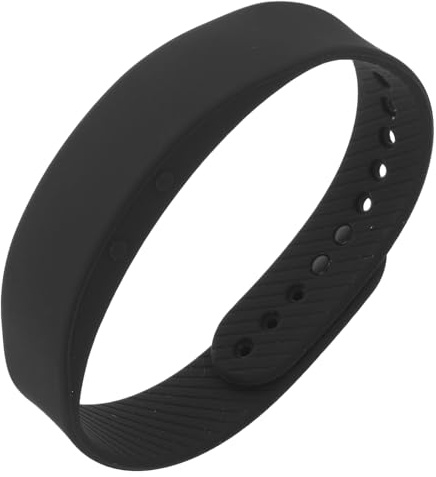 BESPORTBLE Bracciale Fitness Intelligente con Contapassi e Ip65, Batteria 50mah, Materiale Plastico Nero, Adatto per Corsa e Attività Sportive per Uomo e Donna