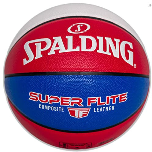 Spalding Super Flite Ball 76928Z, Unisex basketballs, red, 7 EU