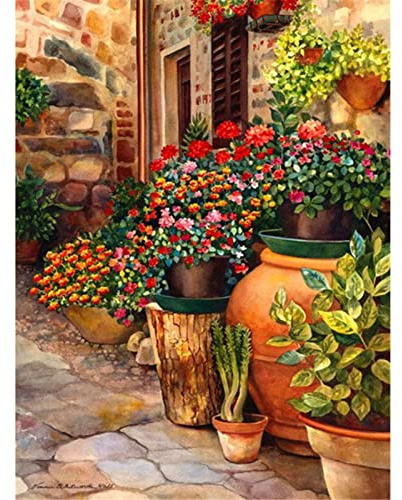 DiY 5D Diamond Painting Set Farbe Blume Diamant Malerei Full Kristall Strass Diamant Stickerei Kreuzstich Erwachsene Kinder Diamant Art Leinwand Kunsthandwerk Home Wand Dekor Geschenk 30x40cm Y1093