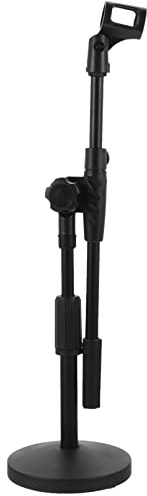 SUPVOX Adjustable Microphone Stand Telescopic Desktop Extendable Mic Stand for Live Streaming Mic Clip