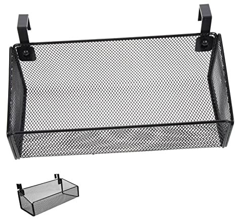 DECHOUS Hängekorb Aus Metall Fürs Bett Nachttisch-organizer Aufbewahrungskorb Für Kleinigkeiten Schmuck Und Utensilien Geeignet Für Schlafzimmer Küche Und Wohnheim
