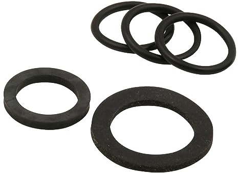 Sanitop-Wingenroth Dichtungs-Set Big Flow für 19 mm, Typ 3/4 ''| Dichtungssortiment, O-Ring, schwarz, 185844