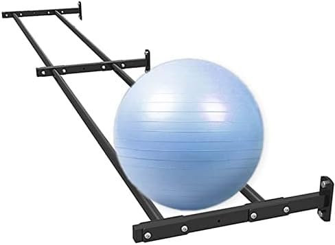 HACSYP Gymnastikball-Wandhalterung, Yoga-Ballhalter-Ständer, wandmontiertes Ball-Aufbewahrungsregal, for Heim-Fitnessstudios, Studio-Garage