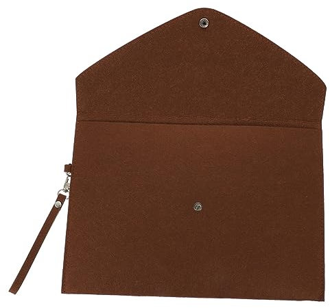 HAPINARY 5stücke Filz Dokumentenmappe Mit Druckknopfverschluss Stilvoller Organizer Für Büro Schule Und Reisen Für Geschäftsunterlagen Und Papiere Langlebig Und Wiederverwendbar