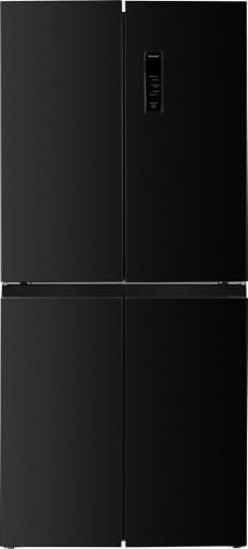 Beko HarvestFresh™ American Fridge Freezer - Black Steel - D Rated