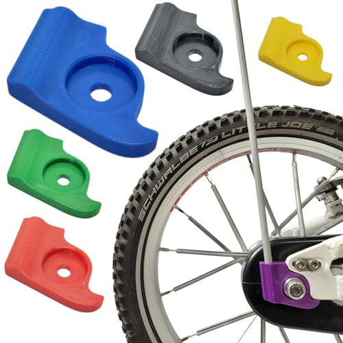 Generisch Wimpel-/Fahnenadapter für Woom 2 / Woom 3 Kinderfahrrad (Blau)