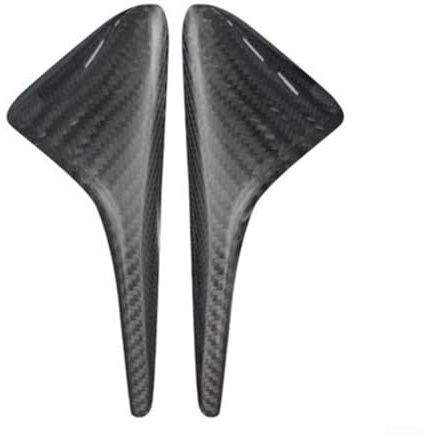 For Tesla For Model 3 & For Model Y Carbon Fiber Side Camera Protection Cover, Ensures Seamless Integration