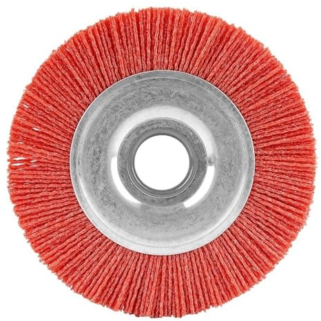 100 mm Nylon-Radbürste, Schleifdraht-Schleif- und Polierbürste for Doppelschleifer, Holz, Möbel, Metall, 1 Stück(100x13x10mm)