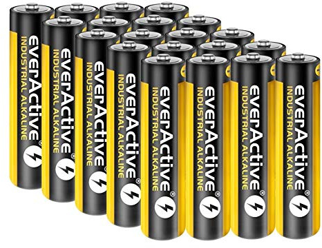 20 Stück Everactive Industrial Batterien Mikro AAA 1100 mAh 1,5 V LR03 Alkaline