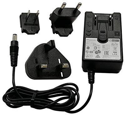 Adaptador de alimentación universal CA de 12 V, 3 A, 36 W, 100 – 240 V, con varios enchufes para Reino Unido, EU, US, 1,5 m x 2,5 mm, soporte MINIX Mini PC Neo Z83-4, Neo Z83-4 Plus, Neo N42C-4 y Neo