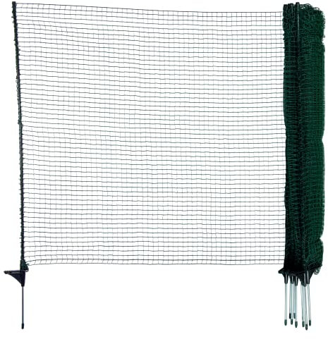 horizont Boundary Fence, 20m Long, 90 cm High, Multifunctional Garden & Camping Fence, Ideal for Dogs & Flower Bed Protection