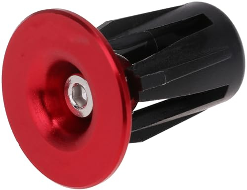 Toddmomy 1 Paar Lenker-Endstopfen Rennrad-Endstopfen Mountainbike-Lenker-Endstopfen Lenker-Endstopfen Für Fahrrad-Endkappen Handhebel Straßenfahrzeuge Rot Bicicleta