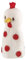 Cilio C470581 - Calentador de lana para huevos cocidos, color blanco y rojo