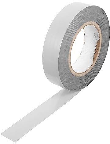 LALAFINA Schutzfolie Fensterfolie Selbstklebende Abdeckfolie 3cm x 200m Pe Schwarz Weiß Bau Und Lackschutz Für Türen Und Fenster