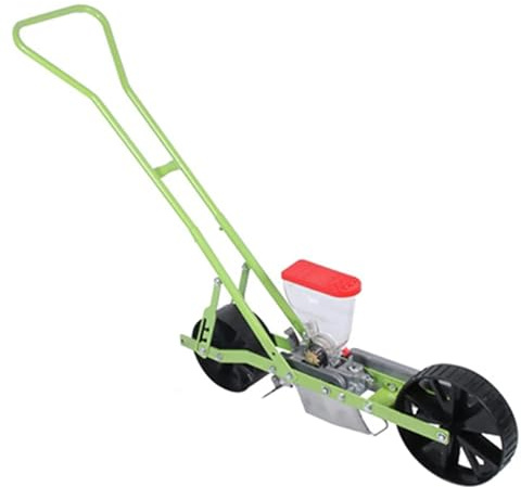 YZRDCXM Seeder Seeder Precision Seeder Row Planter,Manual Seeder,Garden Spreaders,Hand Push Garden Seeder, Plants Hemp, Parsley Cabbage Radish, Etc for Small Gardens(Single row)