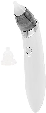 BESTonZON Elektrischer Nasensauger Für Babys Nasenreiniger Mit 2 Silikonaufsätzen Sanftes Und Effektives Schleimabsaugen Hygienisch Und Wiederverwendbar Für Empfindliche Nasenschleimhaut