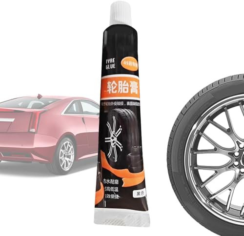 Autoreifenreparatur – 30 g Gummi-Kleber, Reparaturkleber, Reifenreparaturwerkzeuge, Seitenwand-Pannen-Reifenreparatur-Kits, multifunktionaler Sofortkleber, Sekundenkleber für Motorräder, Autos
