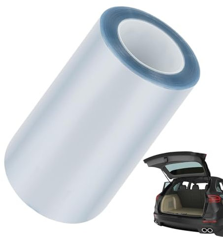 Lámina protectora de pintura transparente | Protector de pantalla para coche, versátil y resistente a los arañazos para la protección exterior de revestimientos, parachoques y espejos