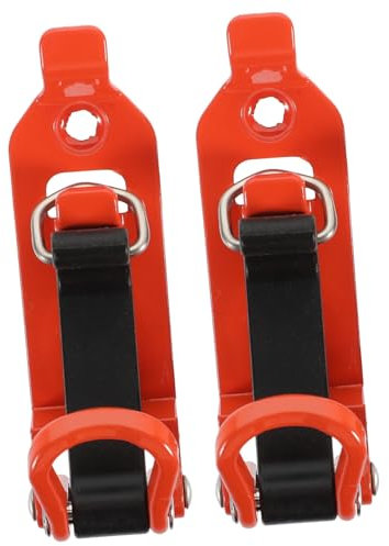 PAMINGONO 2-teilige Schaufelklemme Für Dachgepäckträger Autoschaufelhalter Aus Metall Stabiler Und Sicherer Schaufelhalterungsständer