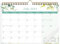 Calendar 2025 2026 UK - Moseem 18 Monthly A4 Wall Calendar 2025/26, Family Planner Month to View from July 2025 - Dec.2026 for Home Office Planning Orgnizing - Green Leaf